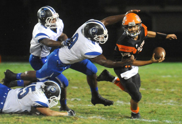 Prep football, Lake Central at LaPorte